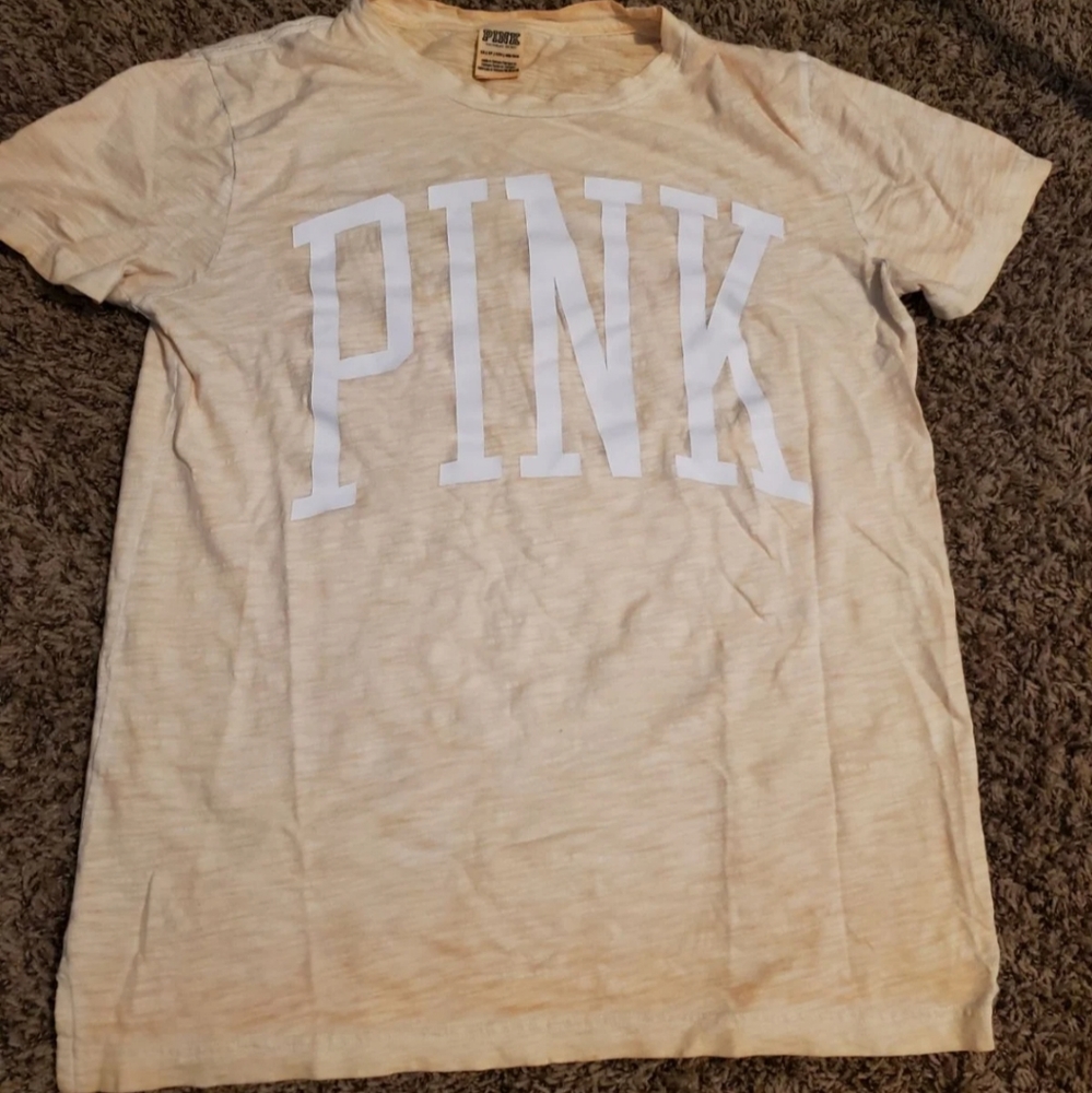 Pink campus tee